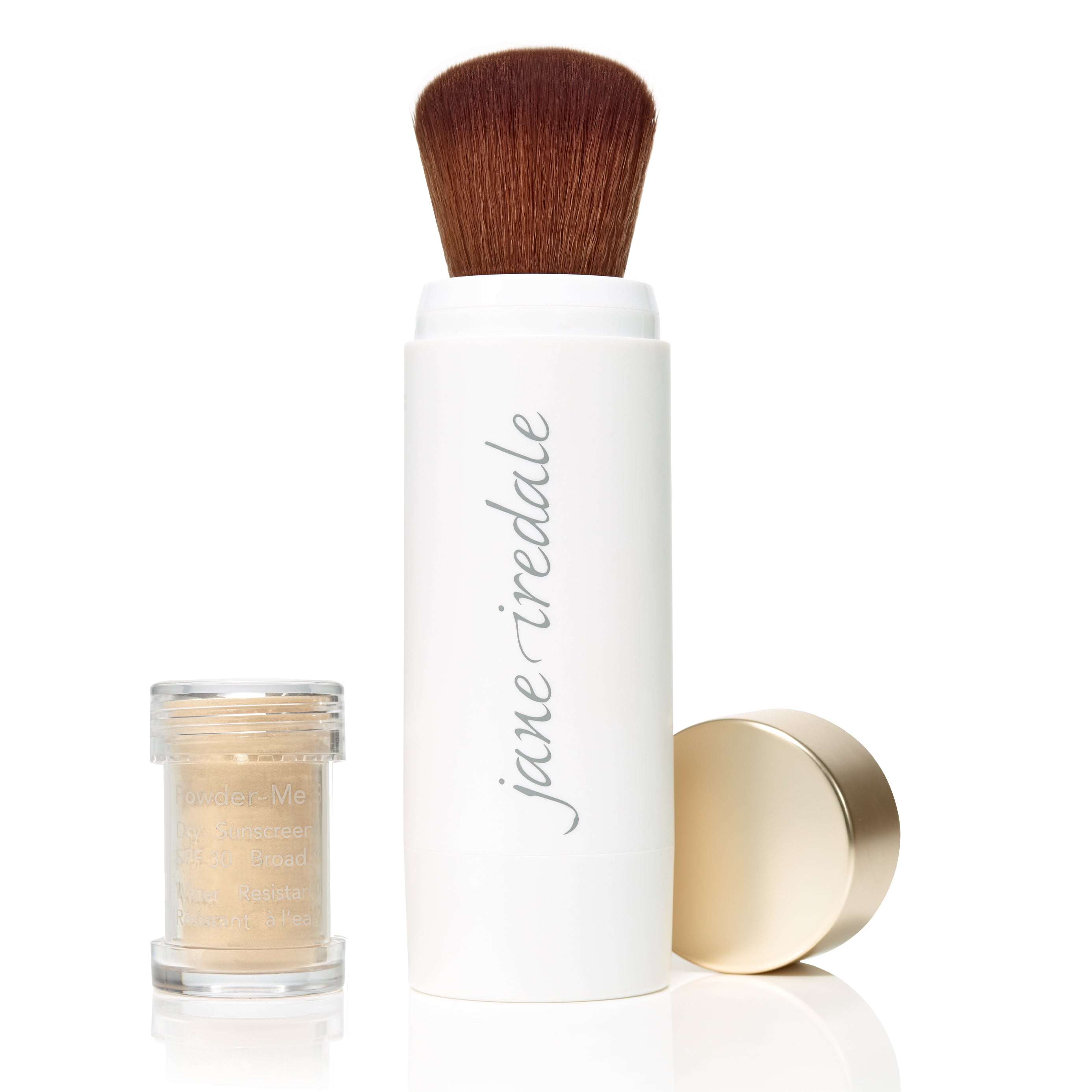 Powder-Me SPF Dry Sunscreen Refillable Brush (2 Refills)