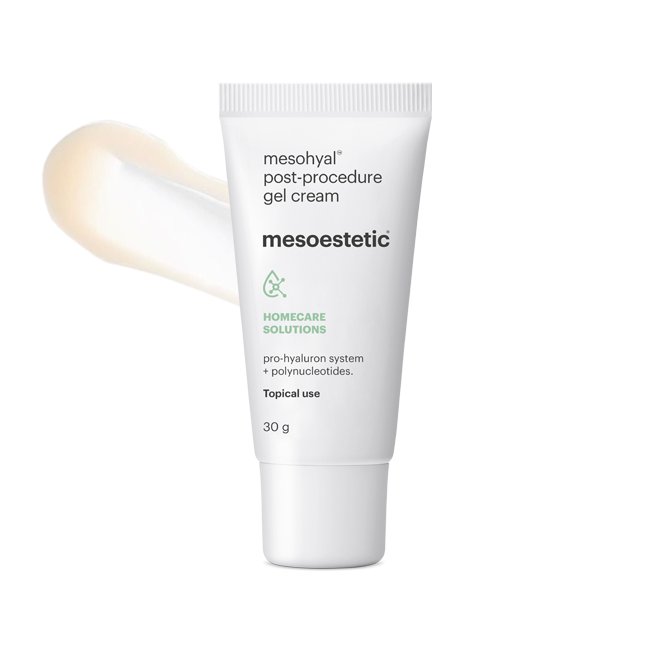 Mesohyal post-procedure gel cream