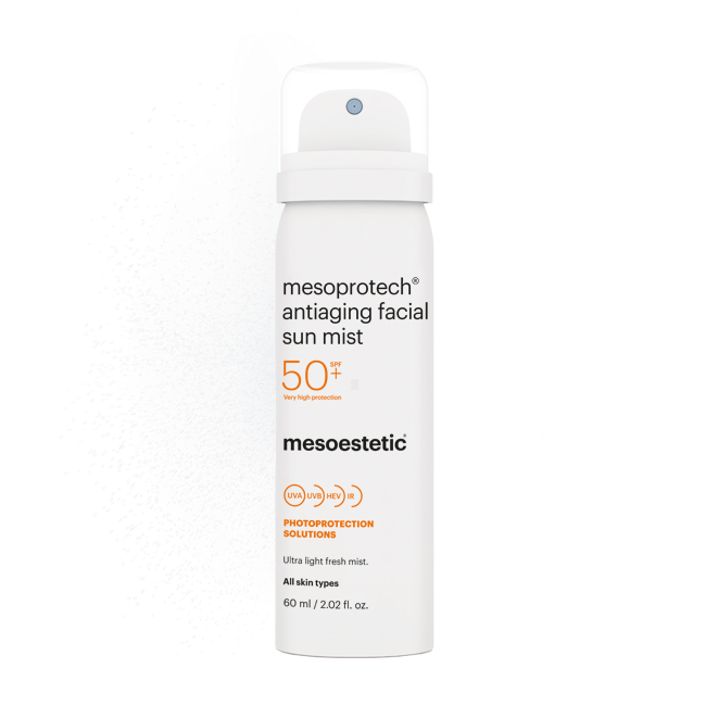 Mesoprotech anti-aging facial sun mist