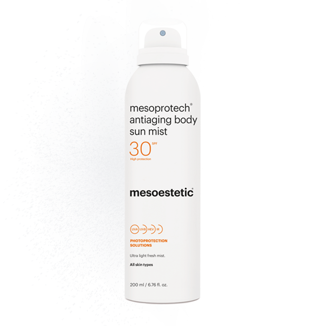 Mesoprotech anti-aging body sun mist